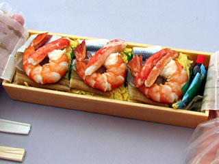 9種類の食材の贅沢なハーモニー『バラ寿司の押し寿司』ちらし寿司